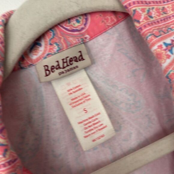 Bed Head Paisley PJ Top S - Picture 4 of 4